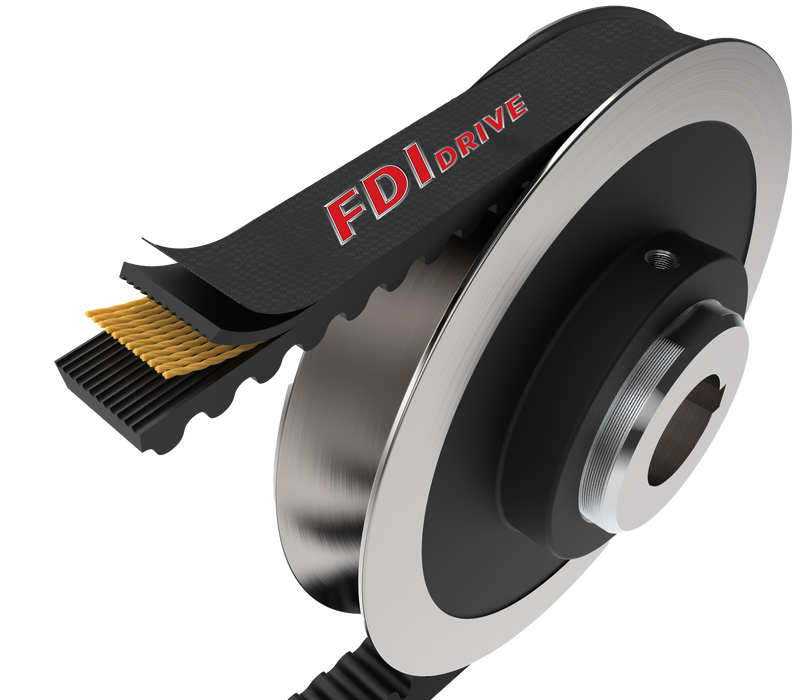 HQ Series AG V-Belt, 1 1/4" x 182", Variable Speed Cogged V Belt