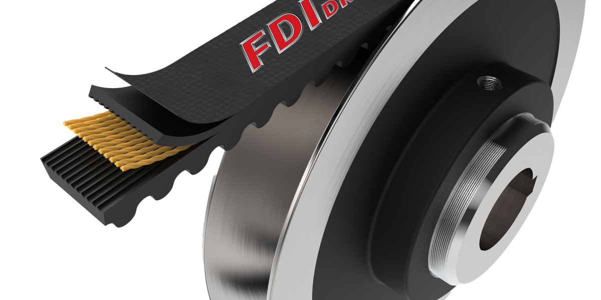 FDI AG Variable Speed Belt, VBHJ52P, Replaces New Holland # 710752