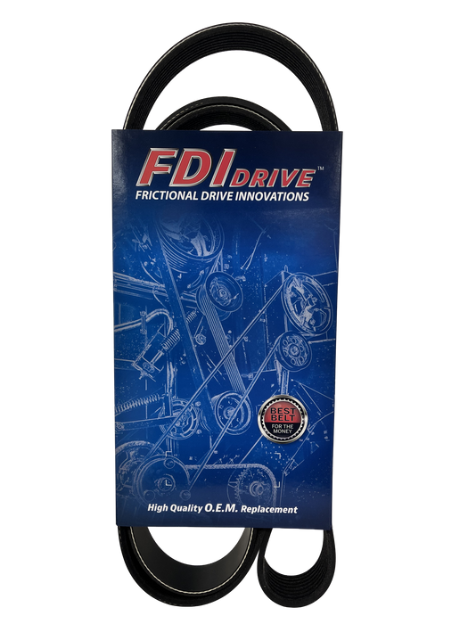 FDI AG Serpentine Belt, SB18660R, Replaces Case IH # 325289A1. Industry # 12PK1015